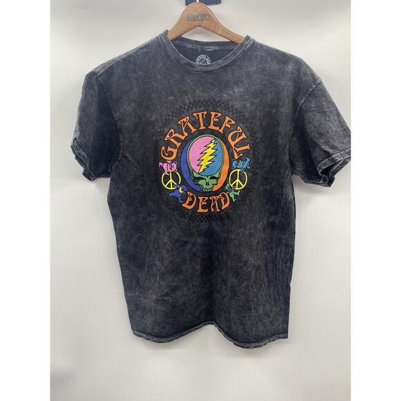 Grateful Dead Steal Your Face Peace Bears 2023 Black Tie Die Large - Picture 1 of 7